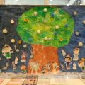 湯来南保育園園児のみなさんの作品を展示しています！