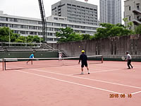 テニス教室モーニング