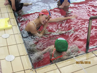 こどもの日沼田高校水泳部ワンポイントレッスン